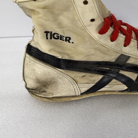 ASICS Onitsuka Tiger Wrestling Shoes Size 9.5 Rare And First ASICS Shoe VTG 70s main image 11